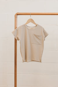 Meet me at Sunset:  Youth Boxy Tee Sage YS (6/7Y)