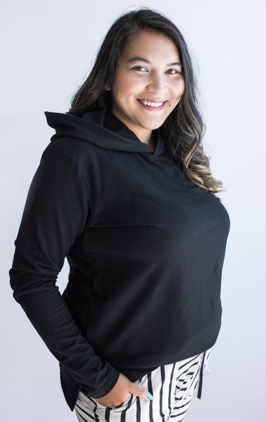 Ladies Bamboo French Terry Hoodie