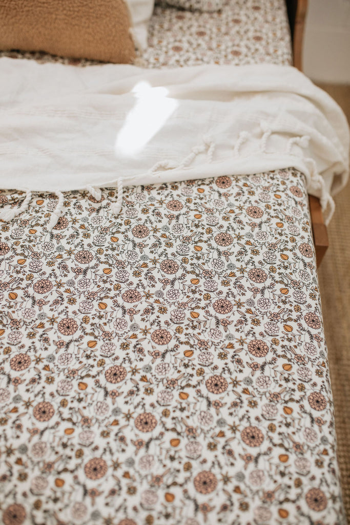 Floral Terry Double Layer Blankets