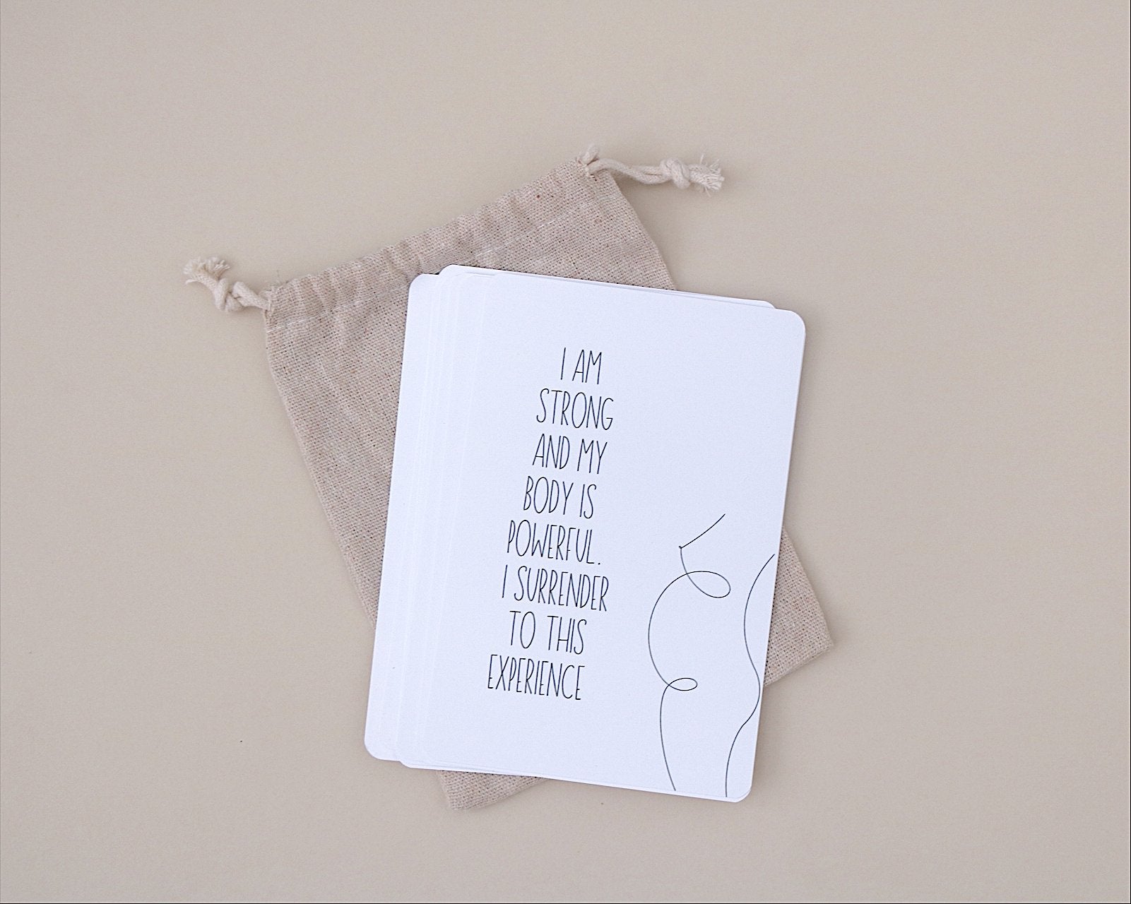Pregnancy Positive Affirmation Cards