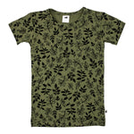 BAMBOO/COTTON ALL-OVER PRINT SLIM-FIT T-SHIRT