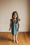 Ruffle Sleeve Dress