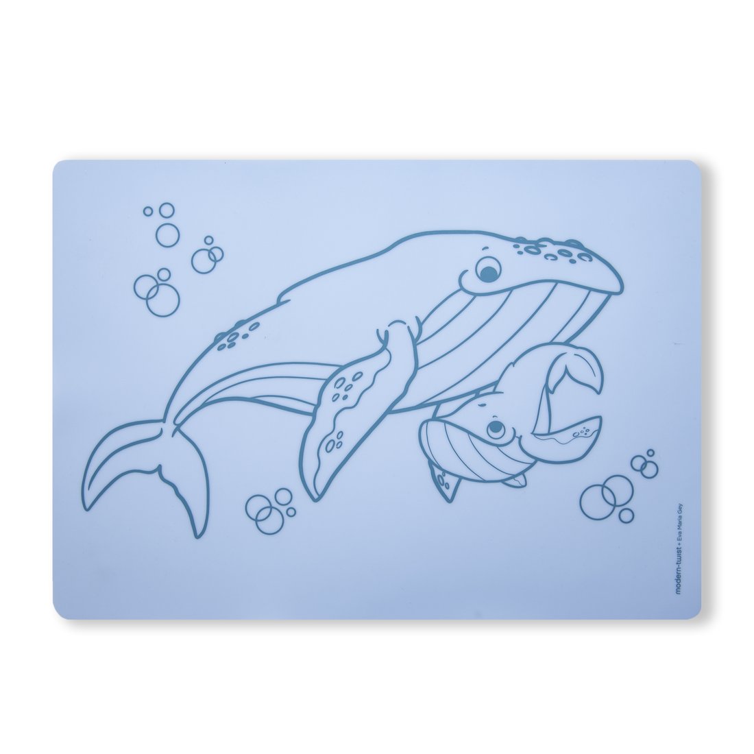 Meal-Mat : Whale Family - Ocean