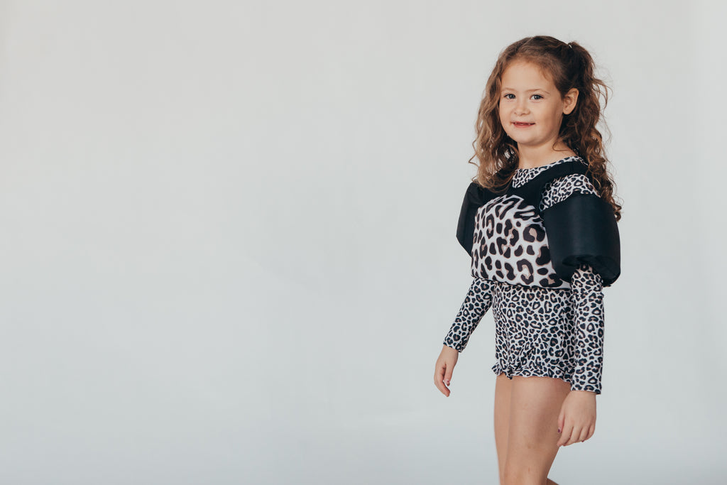 Ruffle Rashguard Suit