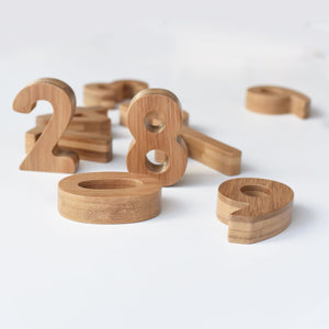 Bamboo Numbers:  Wood
