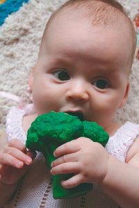 Teether:  Brucy The Broccoli